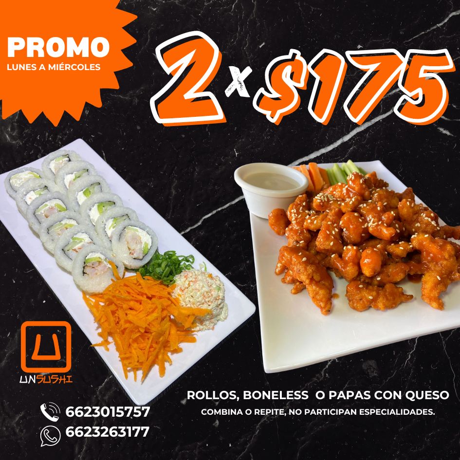 Promo lunes a miércoles